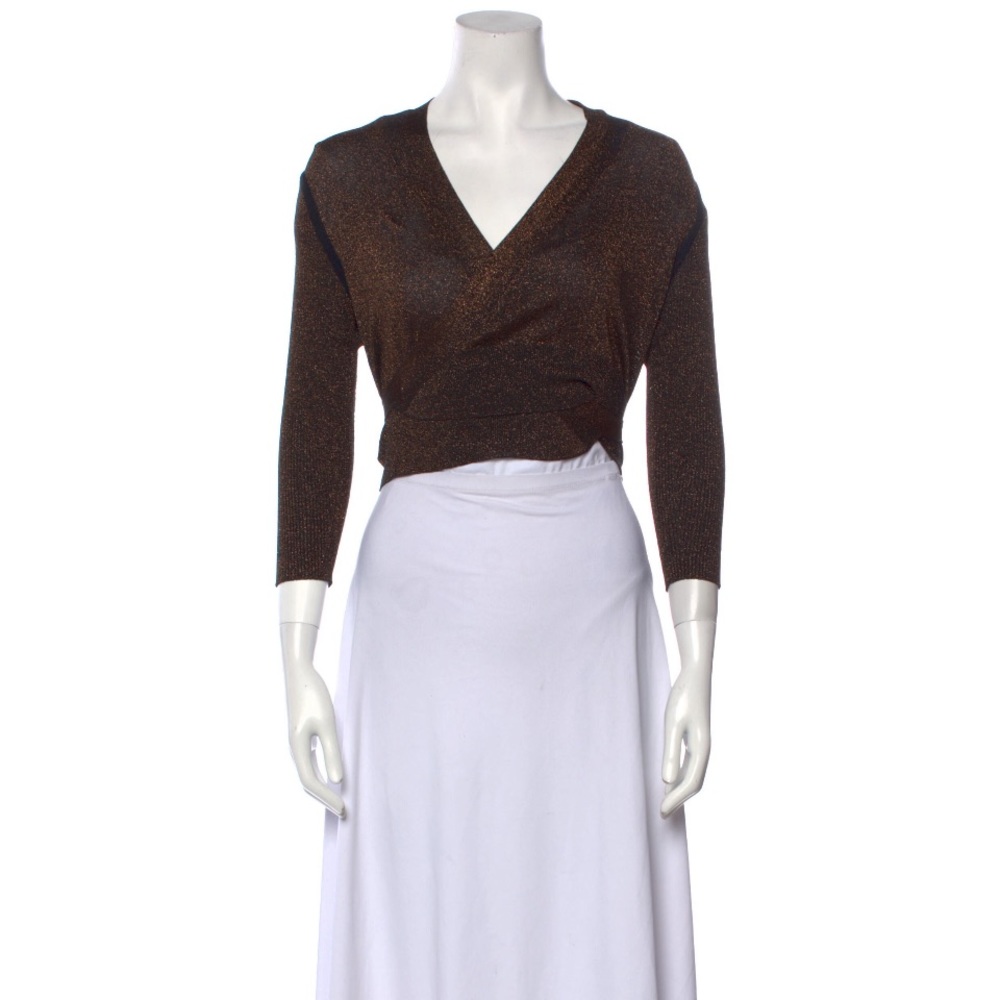 Ohne Titel Wrap Crop Top